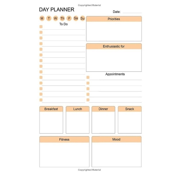 💖3/$15💖 Be Notorious Notebook Daily Planner/Organizer Journal To Do List 6x9 - Picture 2 of 3